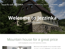 Tablet Screenshot of jezzinka.cz